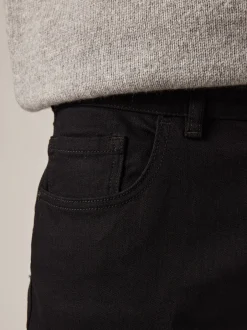 Jeans|Next Effen zwart - Enkele - Slim fit klassieke stretchy jeans