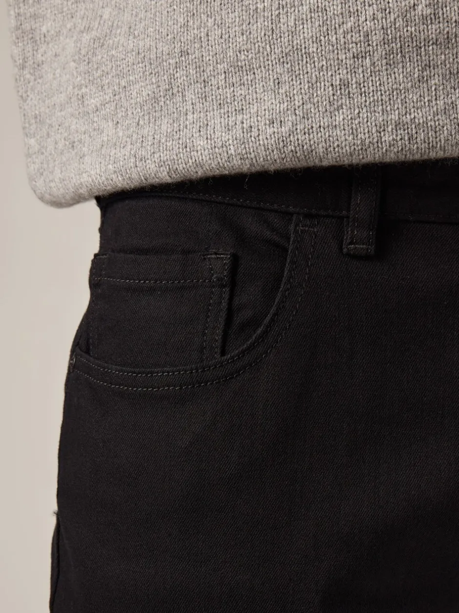 Jeans|Next Effen zwart - Enkele - Slim fit klassieke stretchy jeans