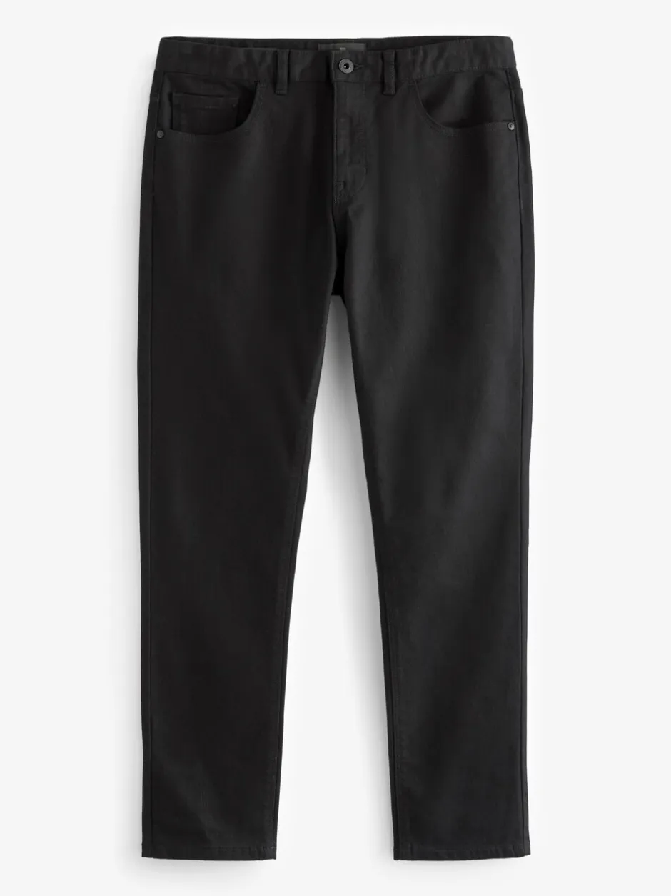 Jeans|Next Effen zwart - Enkele - Slim fit klassieke stretchy jeans