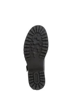 Lage Schoenen|Pavers - Mary Jane Buckle Shoes with Chunky Sole Effen zwart