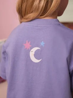 T-Shirts|Eleanor Bowmer Blue Moon Child 100% katoenen T-shirt