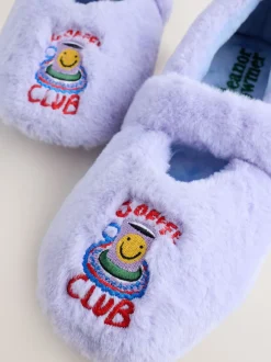 Pantoffels|Eleanor Bowmer Coffee Club Mary-Jane Slippers