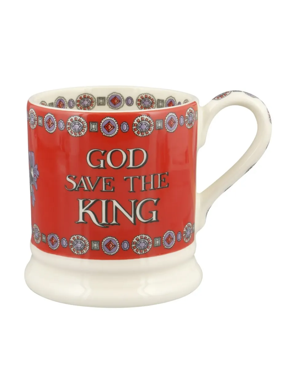 Mokken En Koppen*Emma Bridgewater - God Save The King 1/2 pint