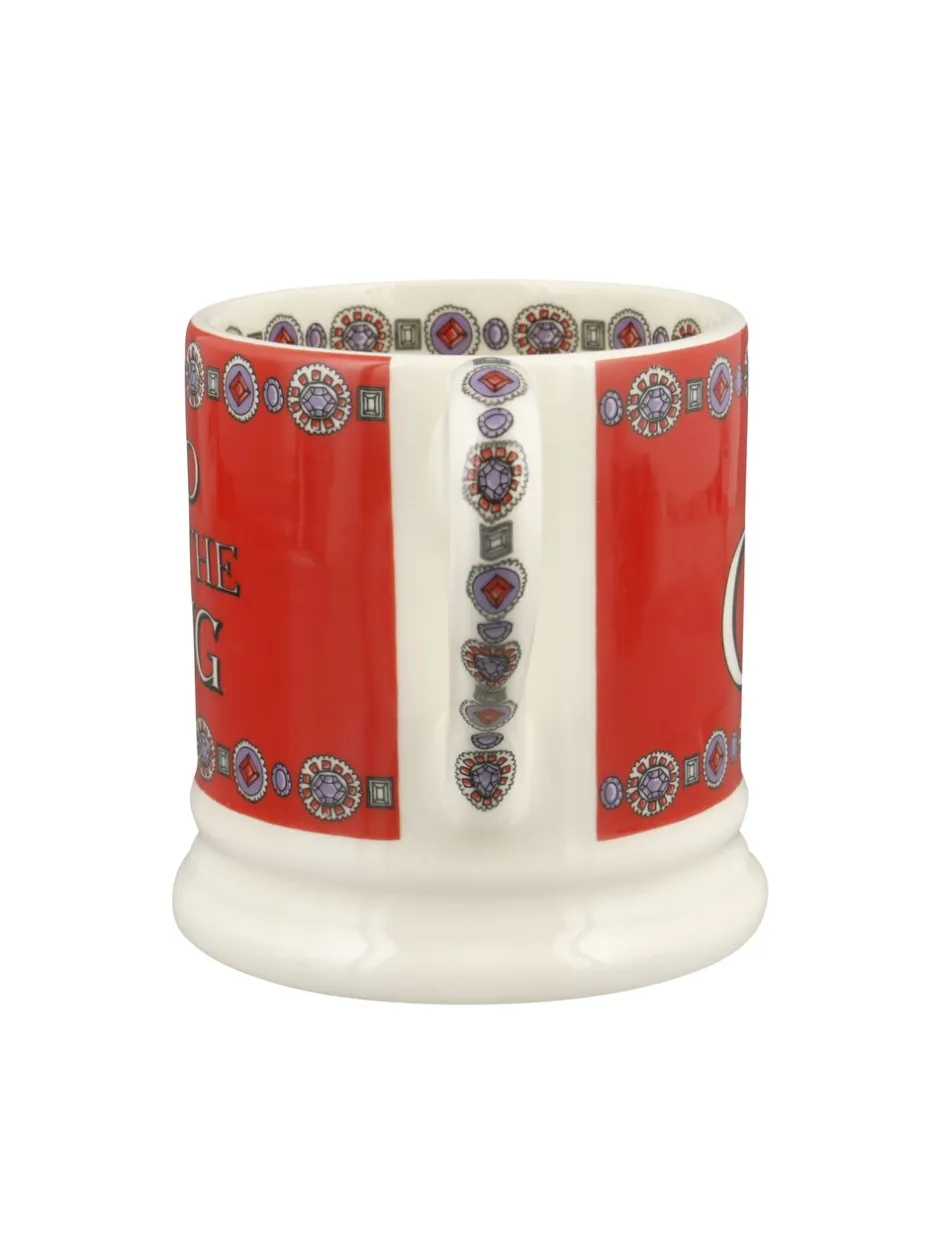 Mokken En Koppen*Emma Bridgewater - God Save The King 1/2 pint
