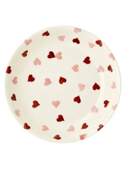 Eetservies En Pastaschalen|Emma Bridgewater - Middelgrote pastakom met roze hartjes
