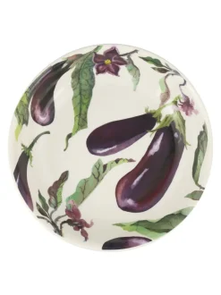 Eetservies En Pastaschalen*Emma Bridgewater Aubergine Flowers Medium Pasta Bowl
