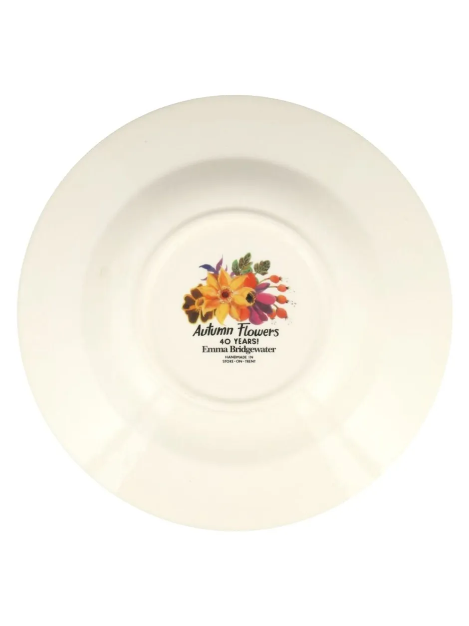 Eetservies En Pastaschalen*Emma Bridgewater Autumn Flowers Soup Plate