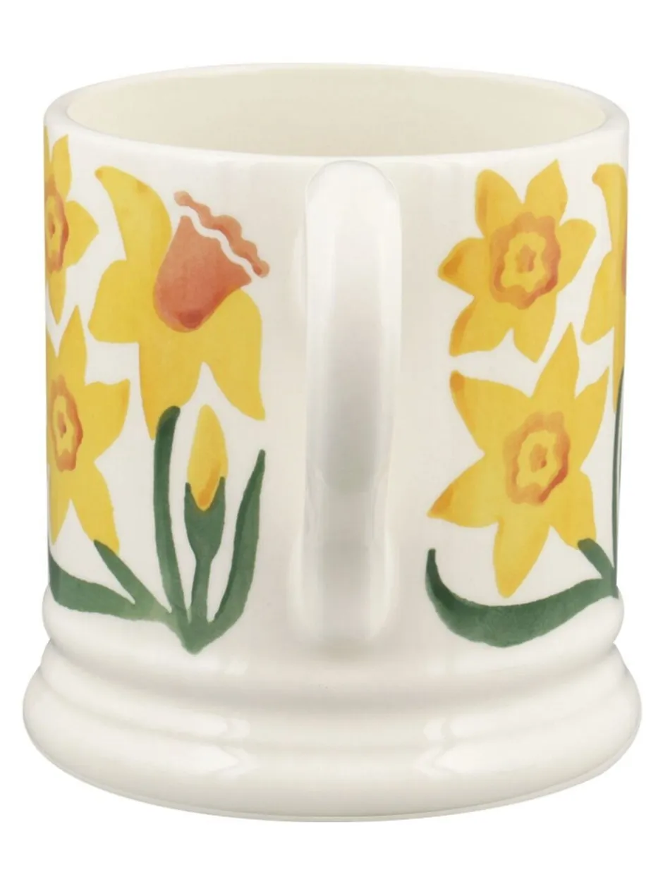 Mokken En Koppen|Emma Bridgewater Daffodil beker van 1/2 pint