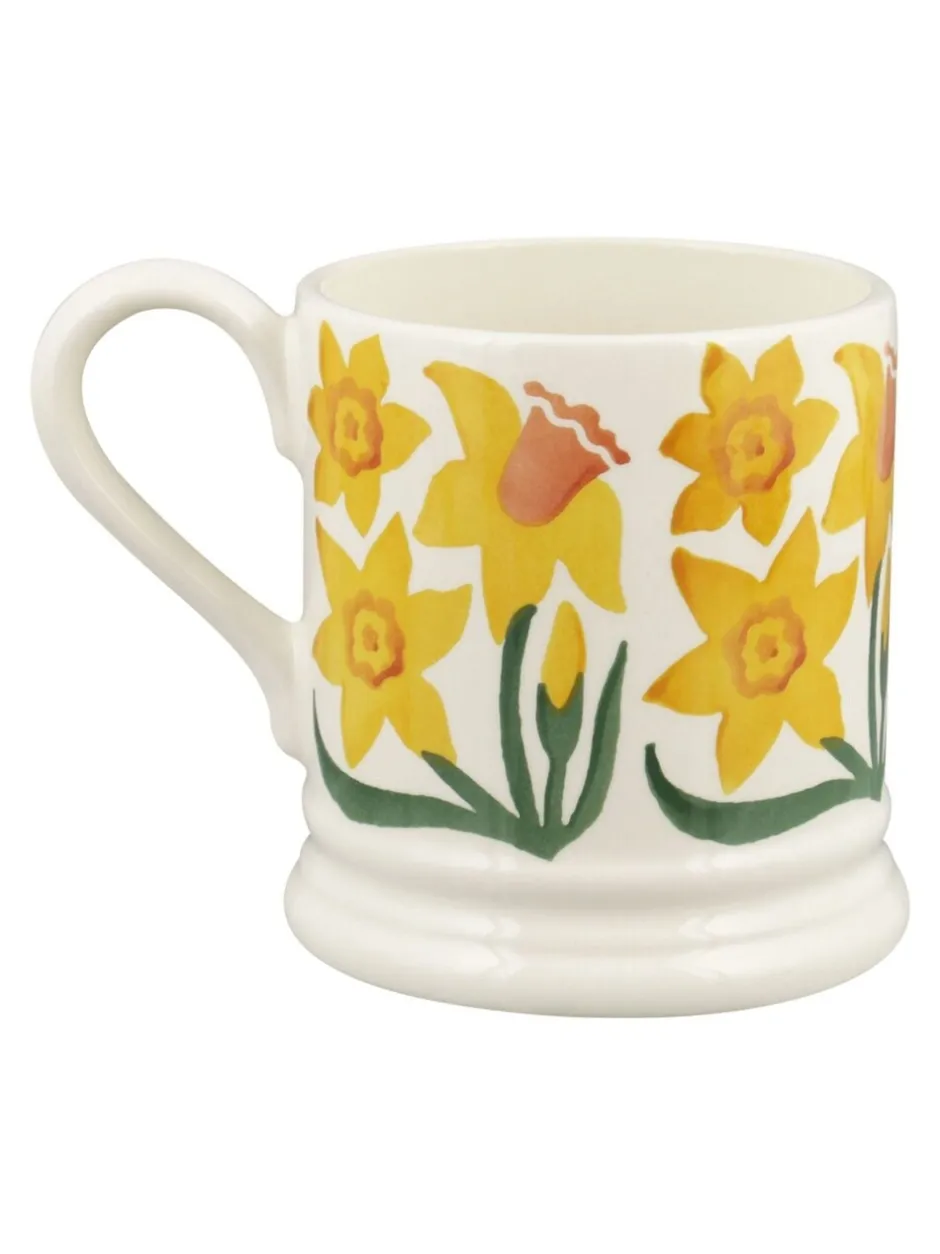Mokken En Koppen|Emma Bridgewater Daffodil beker van 1/2 pint