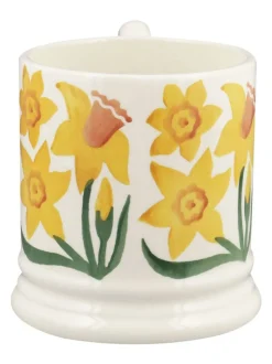 Mokken En Koppen|Emma Bridgewater Daffodil beker van 1/2 pint