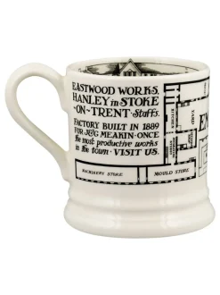 Mokken En Koppen*Emma Bridgewater Factory Plan 1/2 Pint Mug