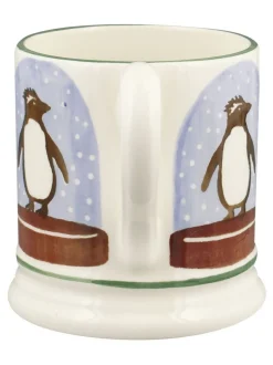 Mokken En Koppen|Emma Bridgewater Penguin Snow Globe 1/2 Print Mug