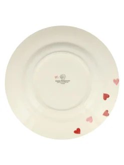 Eetservies En Pastaschalen|Emma Bridgewater Pink Hearts 10 1/2 Inch Dinner Plate