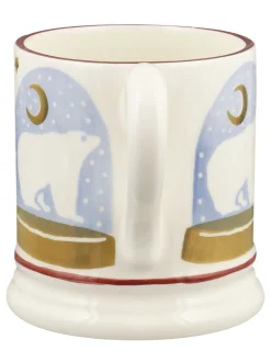 Mokken En Koppen|Tafelgerei|Emma Bridgewater Polar Bear Snow Globe 1/2 Pint Mug