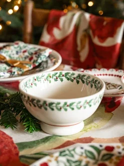 Eetservies En Pastaschalen|Emma Bridgewater Tiny Holly French Bowl