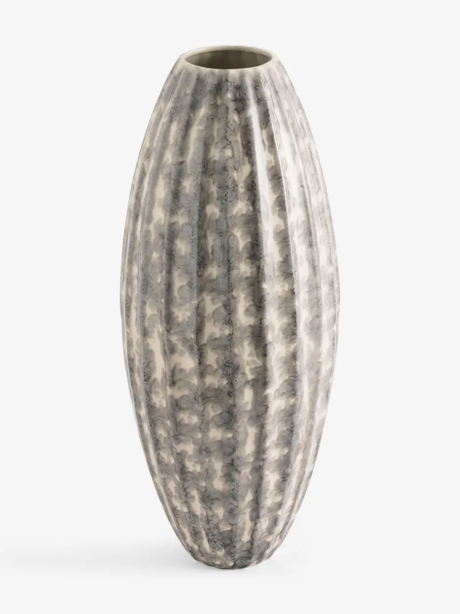 Vazen*Next Extra Large Reactive Glaze Ceramic Vase