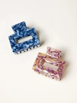 Haaraccessoires*Fat Face FatFace 2 Pack Haarklemmen