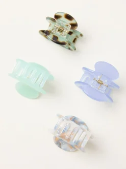Haaraccessoires*Fat Face FatFace 4 Pack Oval Clips