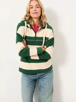 Hoody's En Sweatshirts|Fat Face FatFace 1988 Stripe Hoodie