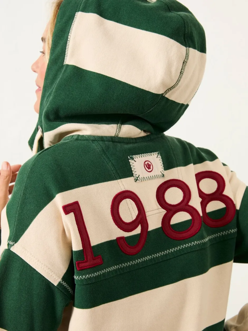 Hoody's En Sweatshirts|Fat Face FatFace 1988 Stripe Hoodie