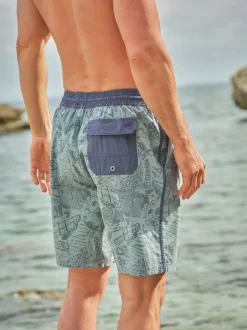 Badkleding|Fat Face FatFace - Zwemshort