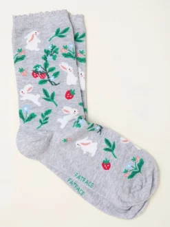 Sokken En Panty's*Fat Face FatFace Bunny Socks