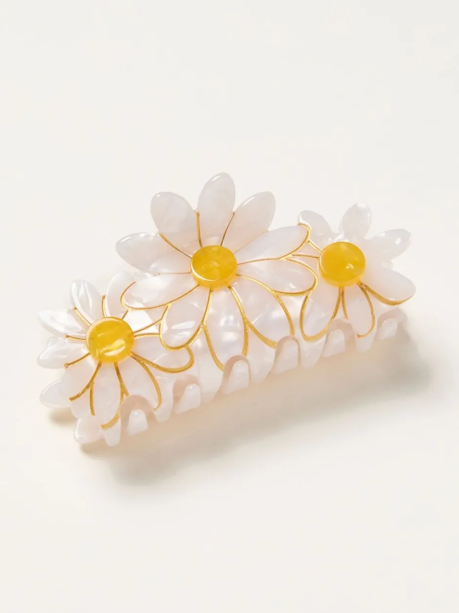 Haaraccessoires|Fat Face FatFace Daisy Claw Clip