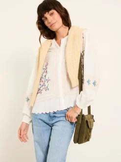 Blouses En Overhemden|Fat Face FatFace Embroidered Blouse
