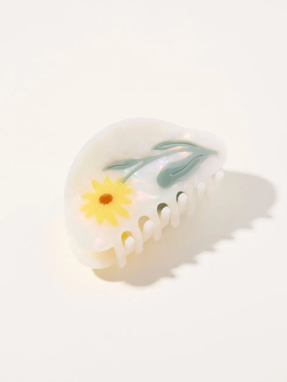 Haaraccessoires|Fat Face FatFace Flower Claw Clip