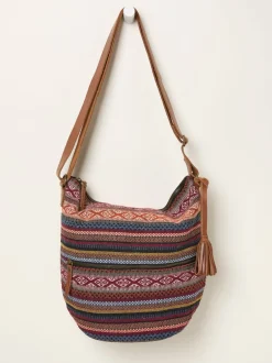 Tassen En Portemonnees*Fat Face FatFace Geweven Crossbodytas