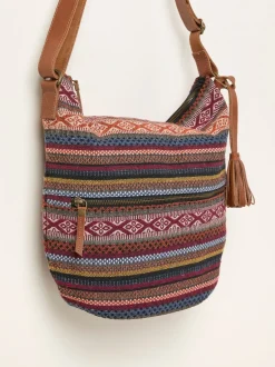 Tassen En Portemonnees*Fat Face FatFace Geweven Crossbodytas