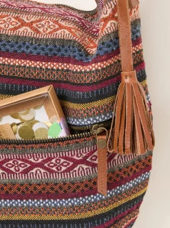 Tassen En Portemonnees*Fat Face FatFace Geweven Crossbodytas