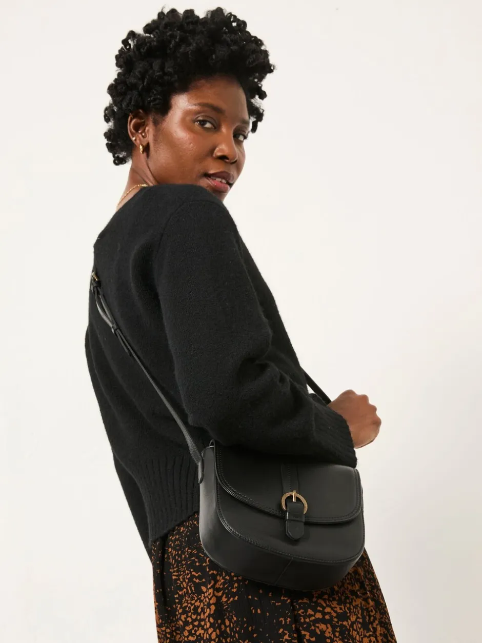 Tassen En Portemonnees|Fat Face FatFace Sofia Saddle Crossbody Bag