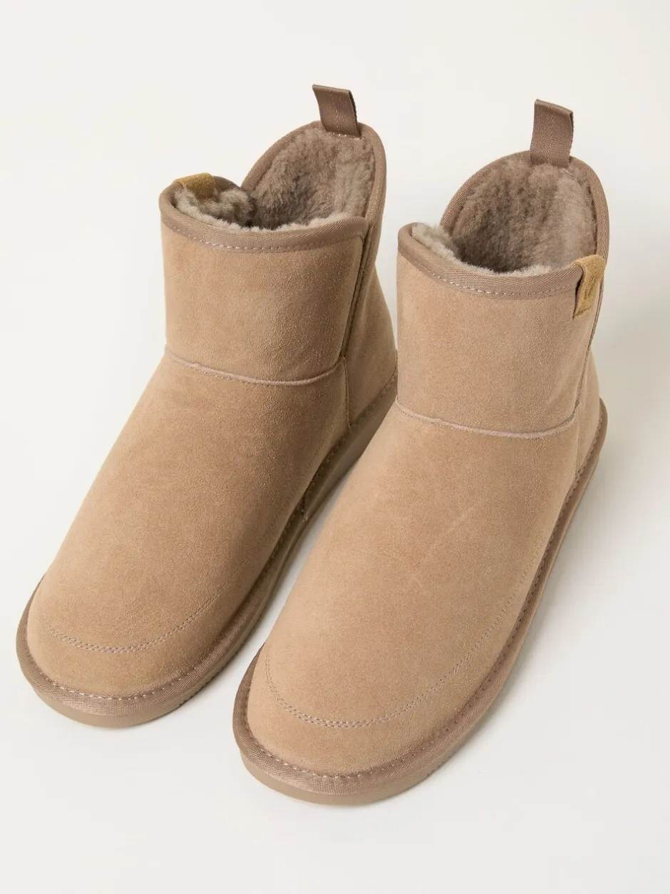 Pantoffels|Fat Face FatFace Suede Boot Slipper