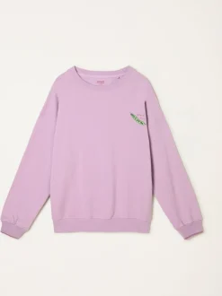 Hoody's En Sweatshirts*Fat Face FatFace Sweet Pea Graphic Crew Sweat