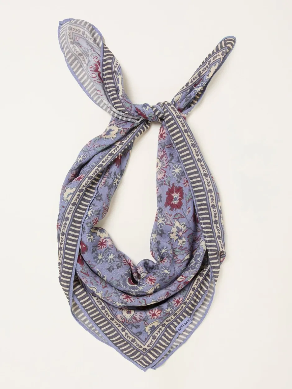 Haaraccessoires|Fat Face FatFace Vintage Ditsy Hair Scarf
