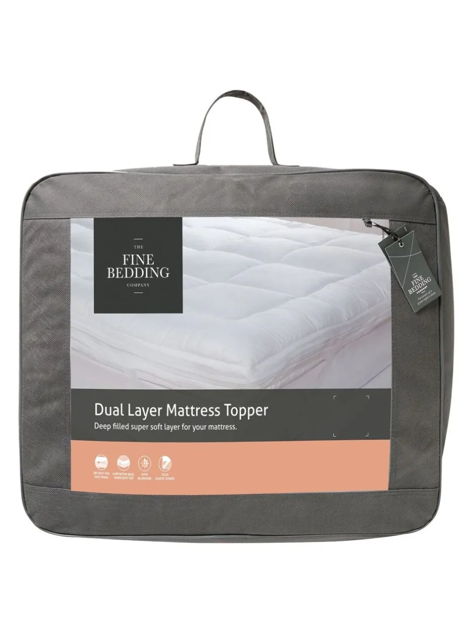 Dekbedden En Kussens|FBC 5cm Deluxe Dual Layer Topper