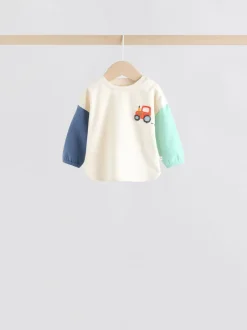 Sets En Combisets|Tops|Next Felgekleurd met boerderijprint - Tops en Leggings 6 -delige babyset (0mnd-3jr)