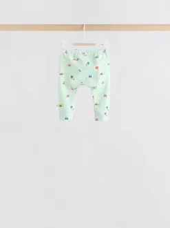 Sets En Combisets|Tops|Next Felgekleurd met boerderijprint - Tops en Leggings 6 -delige babyset (0mnd-3jr)