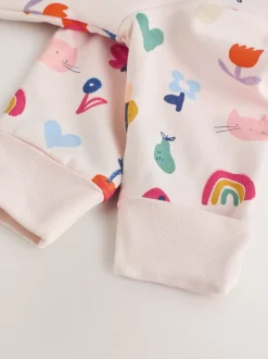 Babypakjes En Babypyjama's*Next - 2.5 TOG gewatteerde babypyjama Felgekleurd met figuurtjes