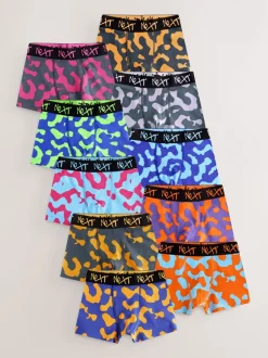 Ondergoed*Next - Verpakking van 10 boxers (2-16jr) Felgekleurde camouflageprint