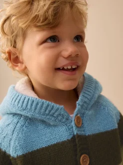 Truien En Breisels*Next Felgekleurde strepen - Vest met figuurtjes (3mnd-7jr)