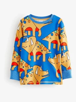 Pyjama's|Nachtkleding En Pyjama's|Next Felkleurig met dinosaurusprint - Verpakking van 3 knusse pyjama's (9 mnd-10 jr)
