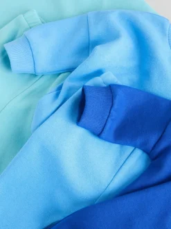 Joggingbroeken|Sweaters En Hoody´S*Next Felle blauwtinten - Baby Sweatshirt en Joggingbroeken Set 6 stuks (0mnd-3jaar)