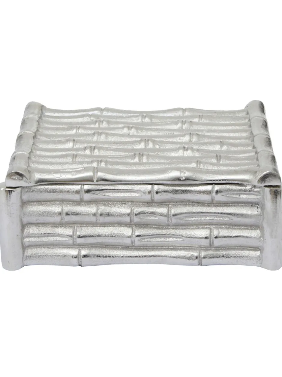 Decoraties*Fifty Five South Hiba Trinket Box Zilver