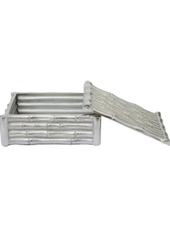 Decoraties*Fifty Five South Hiba Trinket Box Zilver