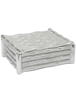 Decoraties*Fifty Five South Hiba Trinket Box Zilver