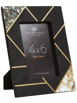 Fotolijsten|Fifty Five South Oriana Slate Frame with Mother of Pearl Inlays