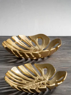 Decoraties|Fifty Five South Prato Monstera Leaf Dish