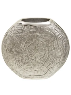 Vazen*Fifty Five South Small Silva Oak Effect Finish Vase
